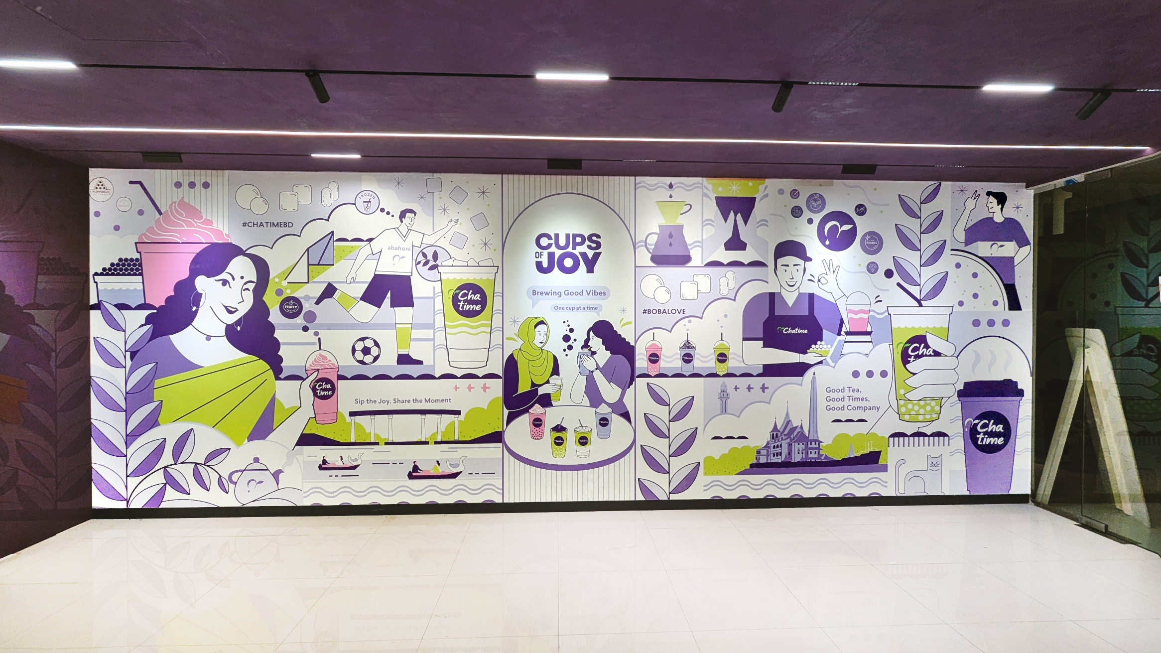 Chatime illustration