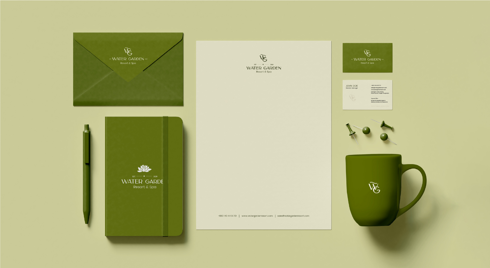 Water Garden Resort Rebrand