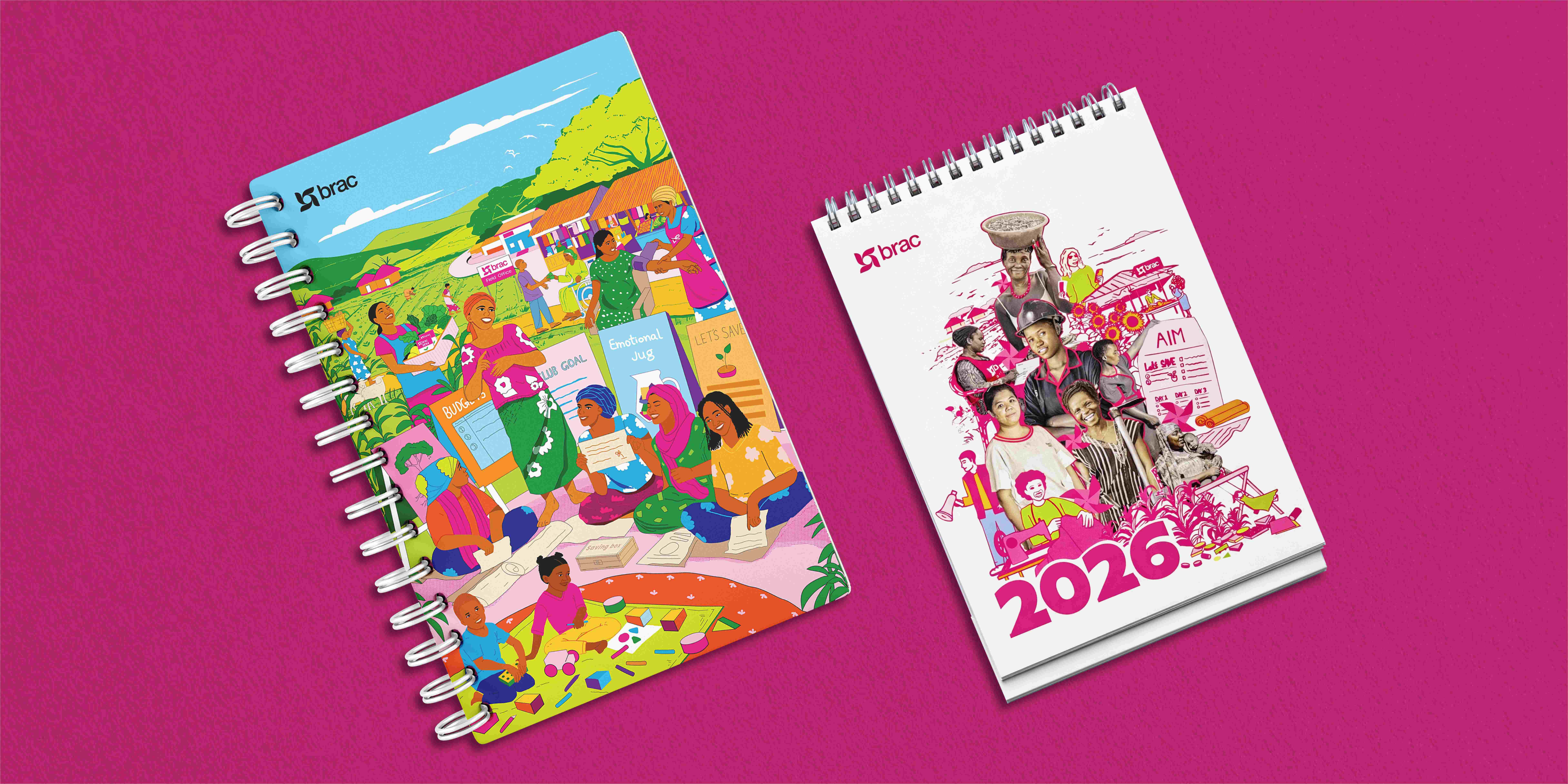 BRAC International - Calendar and Notebook 2026